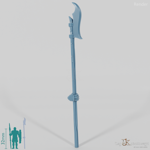Human Polearm A with Hand (Gonthan)