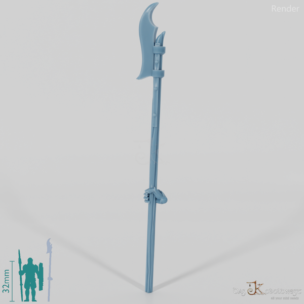 Human Polearm A with Hand (Gonthan)