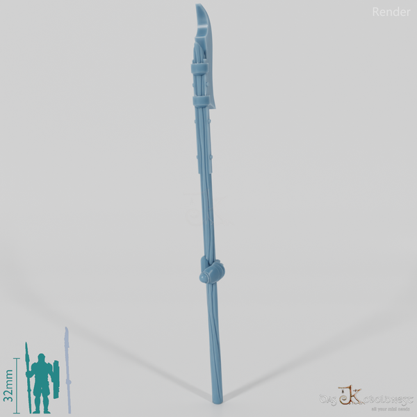 Human Polearm A with Hand (Gonthan)