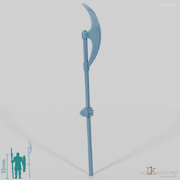Menschen-Stangenwaffe B mit Hand (Gonthan)