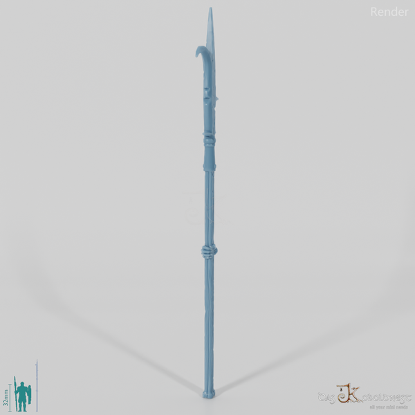 Ghost polearm E with hand