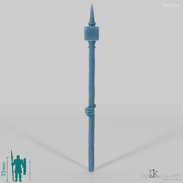 Halbling-Mordaxt mit Hand