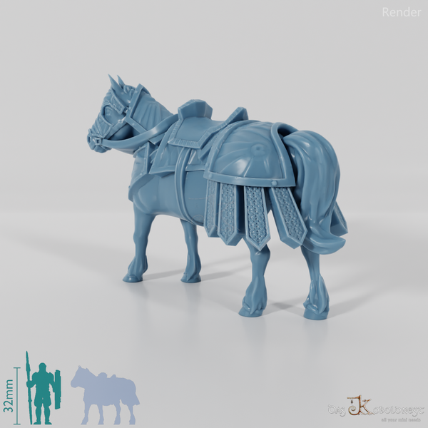 Dwarf Pony - Heavily armed