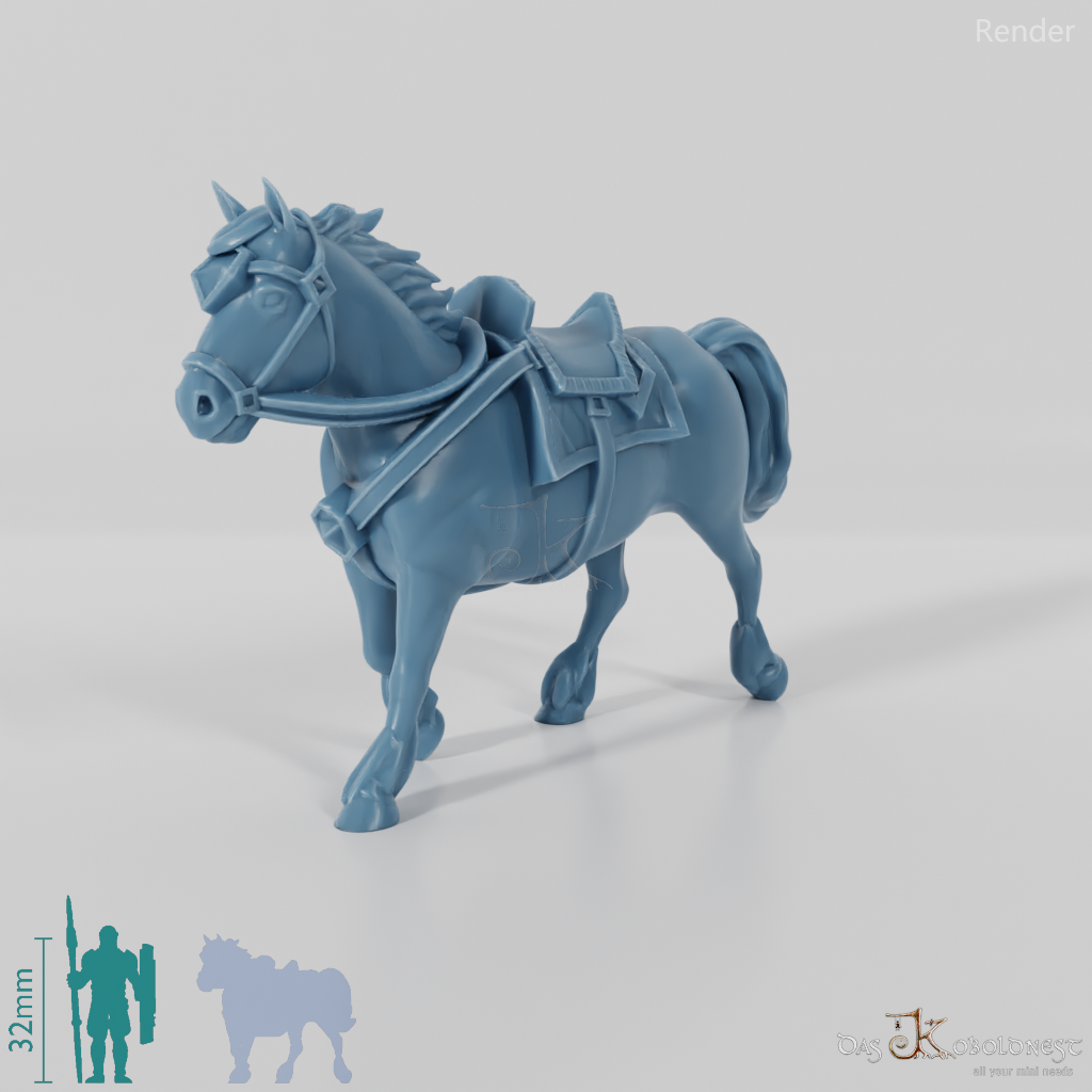 Dwarf Pony - Lightly Armored