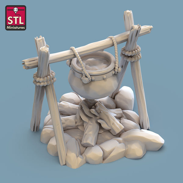 Campfire - camp kitchen