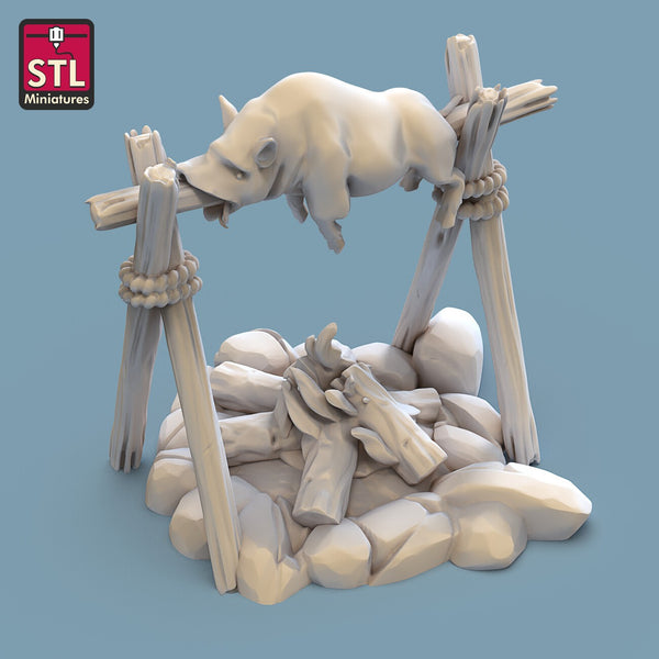 Campfire - camp kitchen