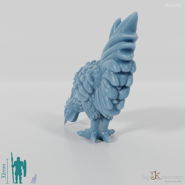 Chicken - Pecking Rooster