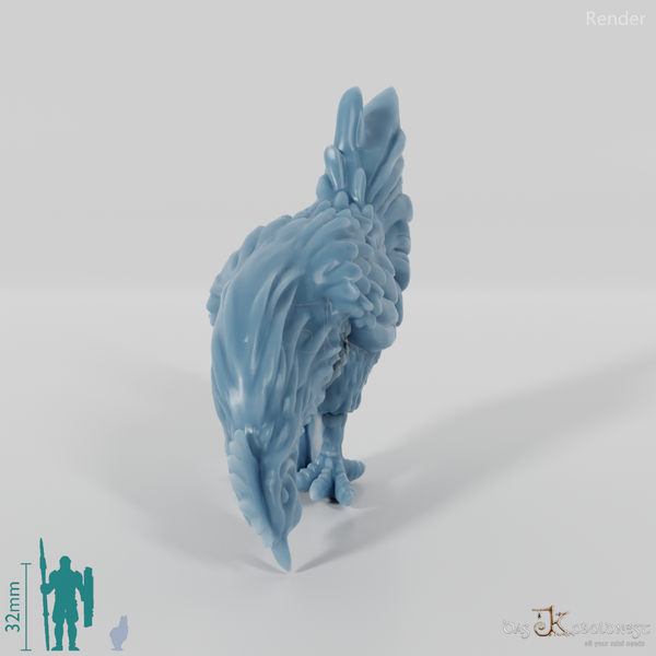 Chicken - Pecking Rooster