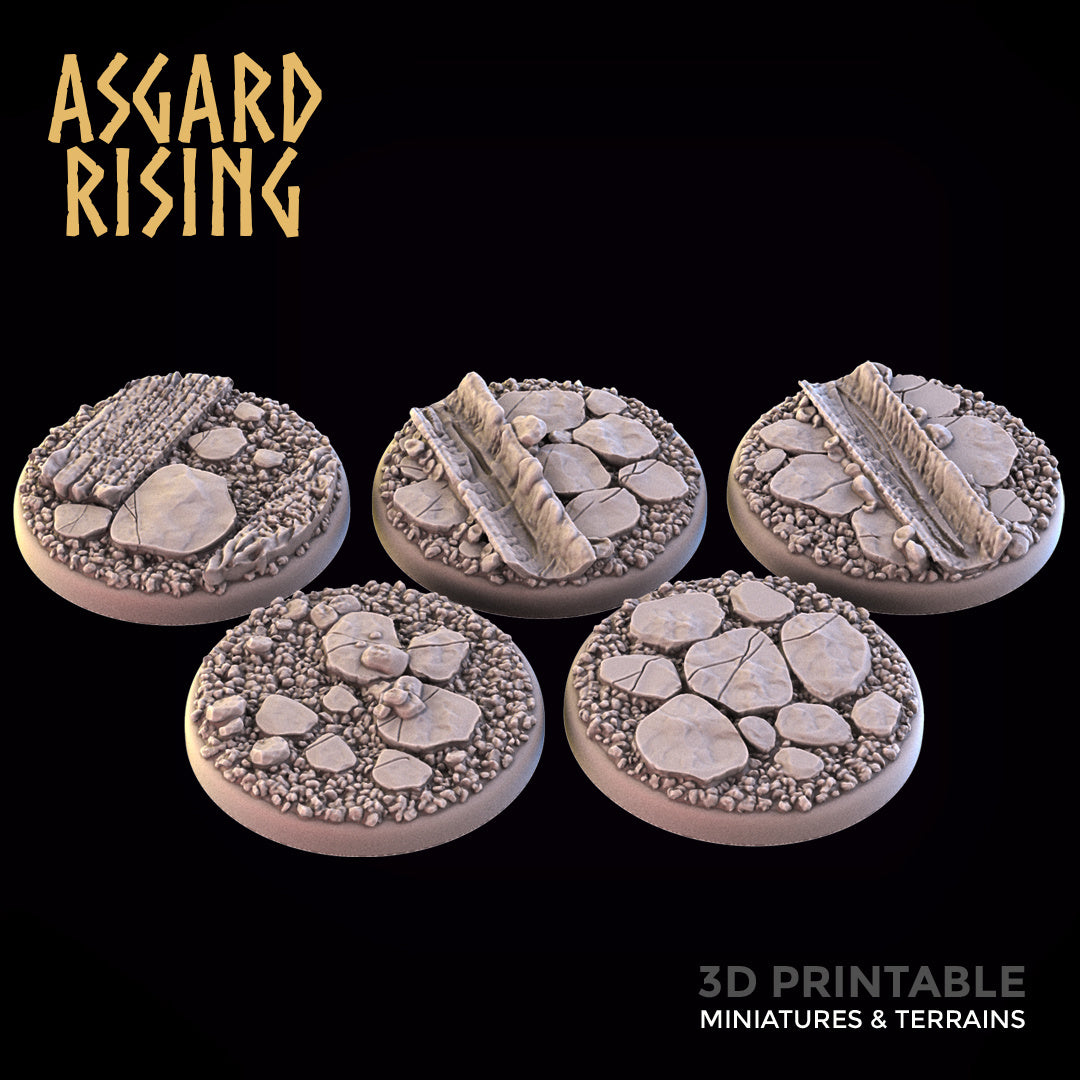 Viking Village Bases (Round)