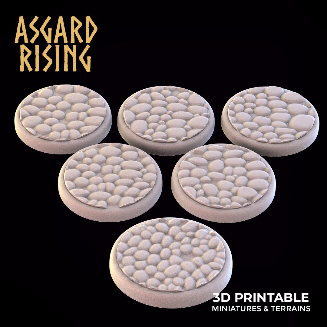 Cobblestone Bases (Round)