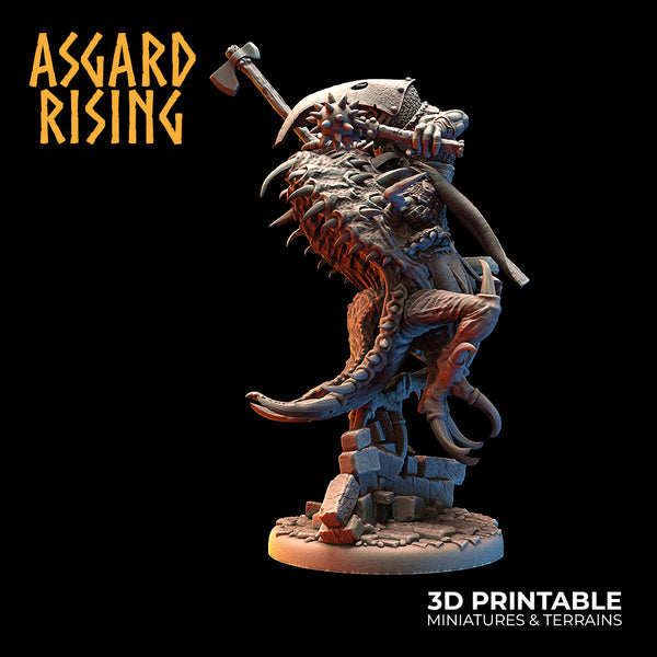 Mountain Goblin Trollhound Rider 06