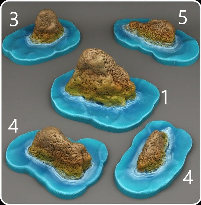 Reef stones