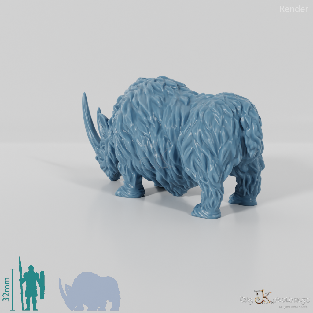 Coelodonta - Shaggy woolly rhinoceros