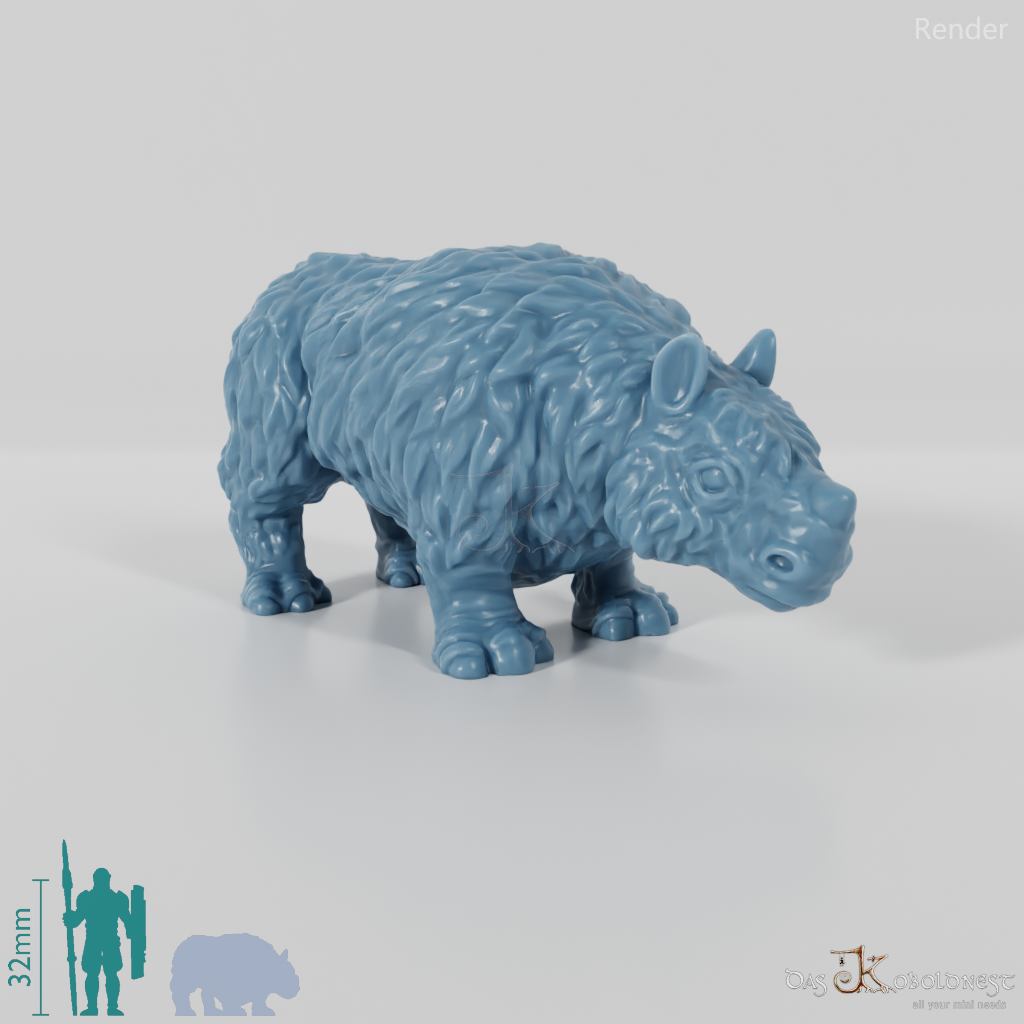 Coelodonta - Juvenile woolly rhinoceros