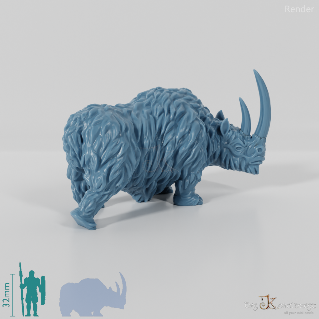 Coelodonta - Curious Woolly Rhinoceros