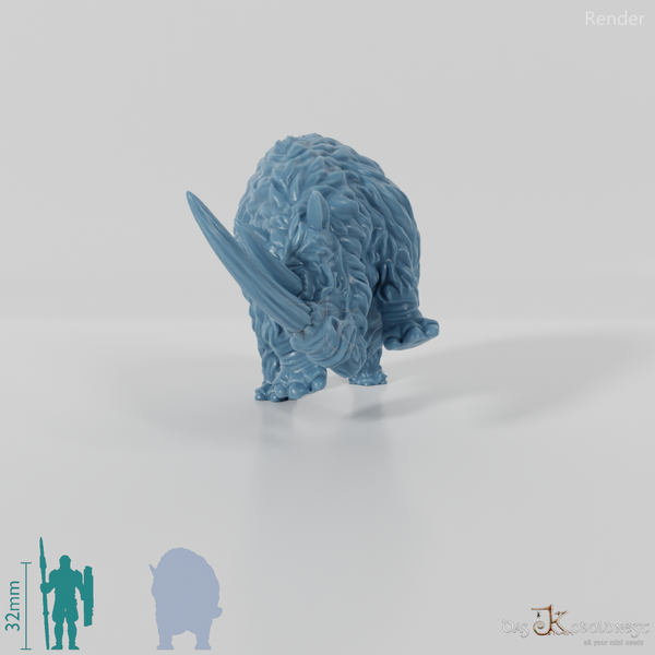 Coelodonta - Angry Woolly Rhinoceros