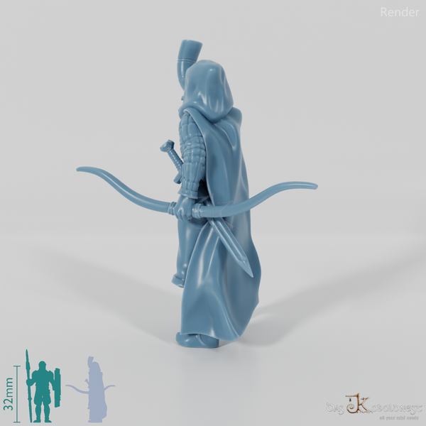 Archer of the Horse Lords with a bugle