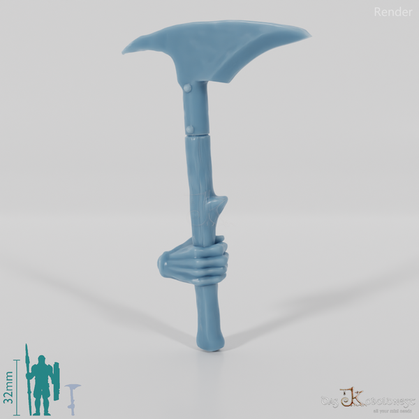 Half-orc ax B with hand