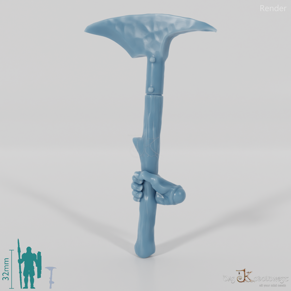 Half-orc ax B with hand