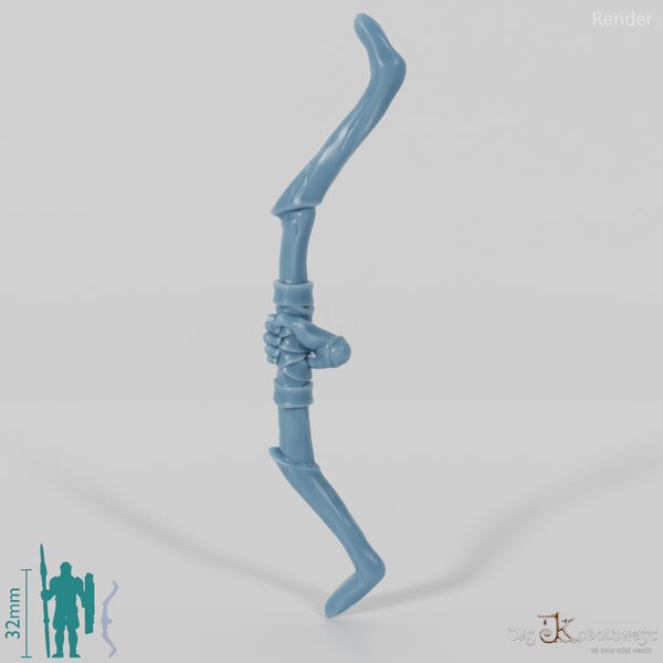 Half-orc bow A with hand