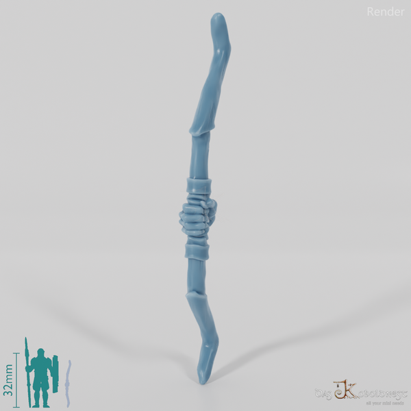 Half-orc bow A with hand