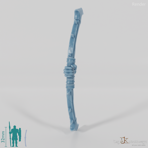 Halbork-Bogen B mit Hand