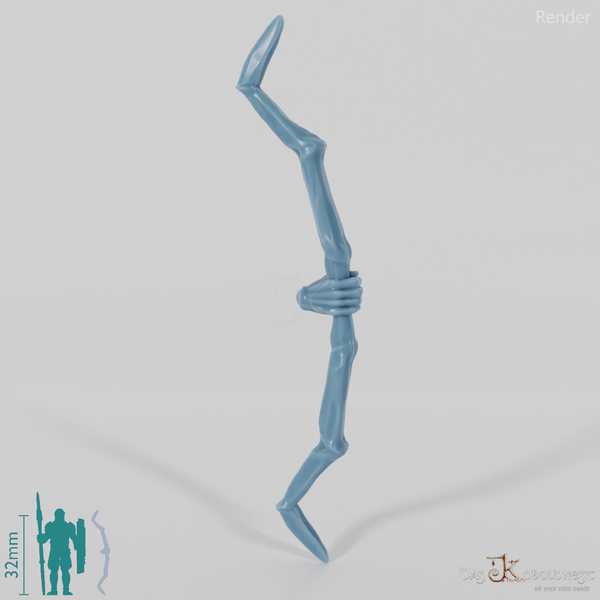 Half-orc bow C with hand