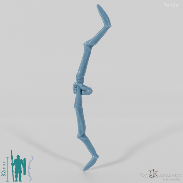Half-orc bow C with hand