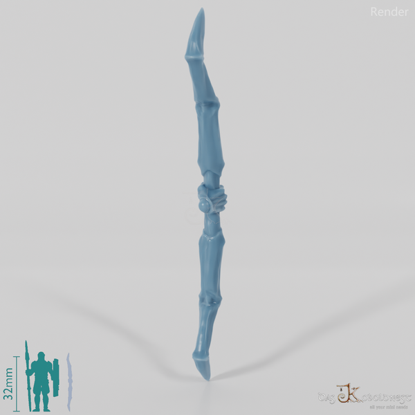 Half-orc bow C with hand