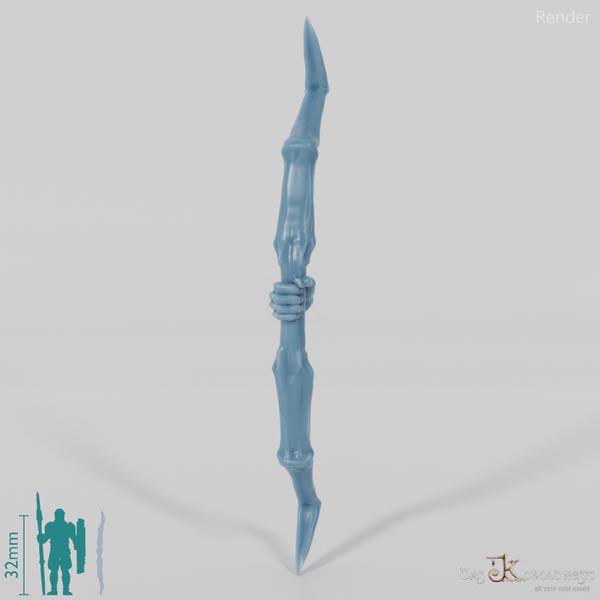 Half-orc bow C with hand