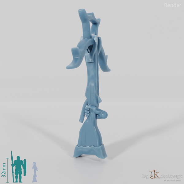 Halbork-Armbrust A mit Hand