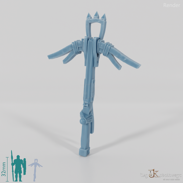 Half-orc crossbow B with hand