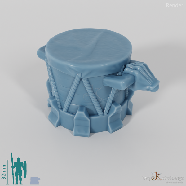 Half-orc drum with hand