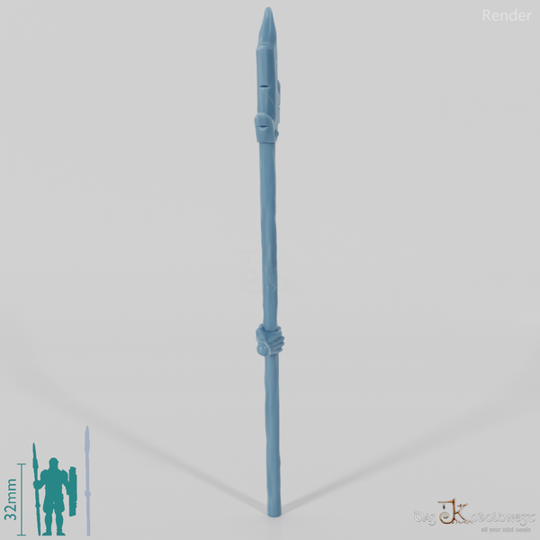 Half-orc pike B with hand