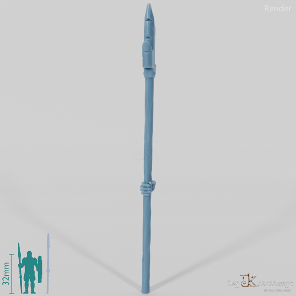 Half-orc pike B with hand