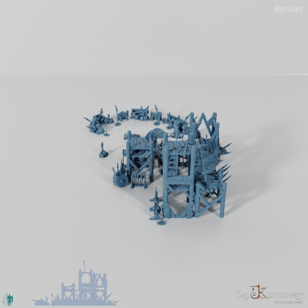 Dioramaset - Kampf in den Zwergenhallen