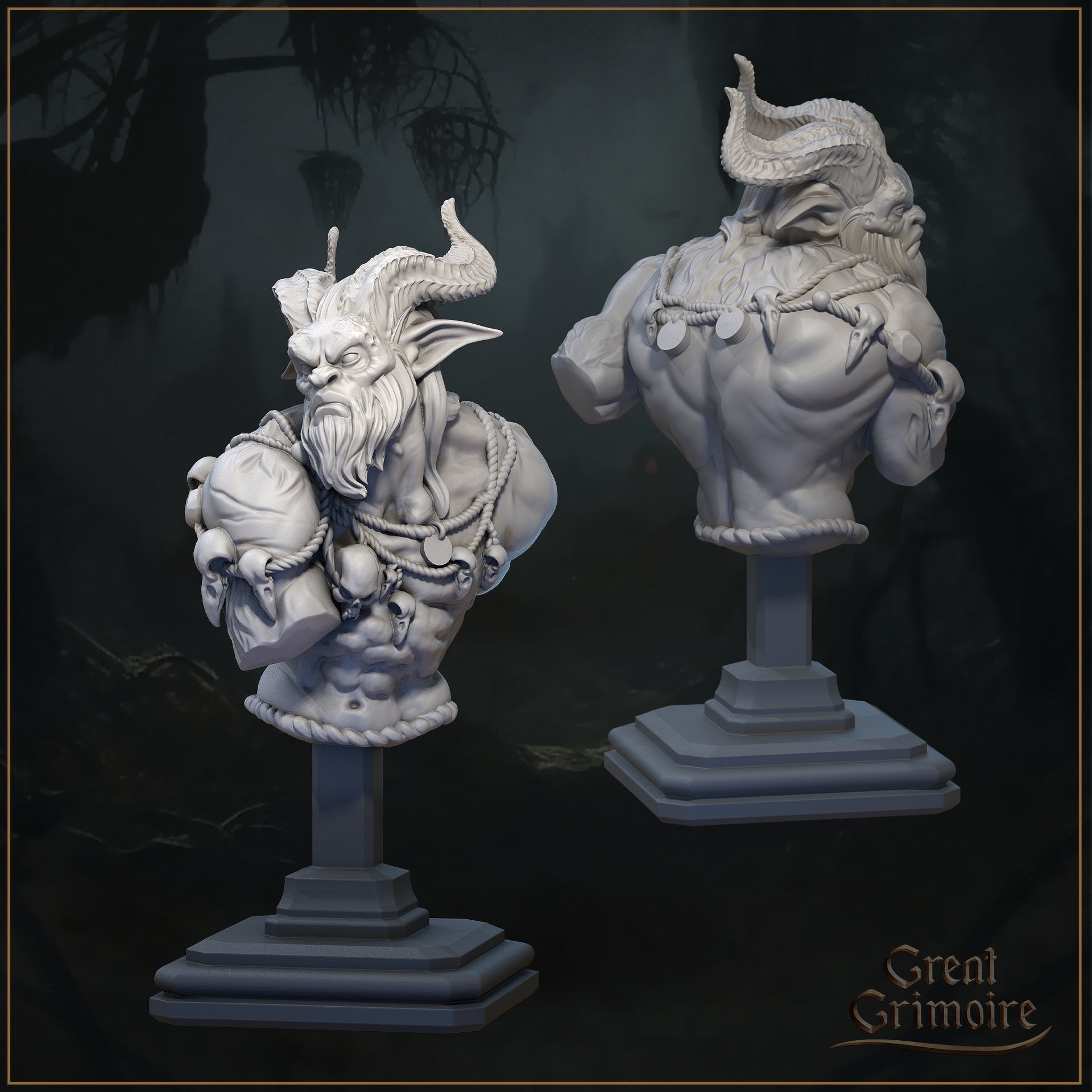 Bust - Grim Satyr