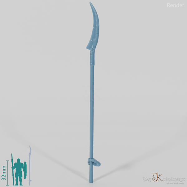 Geister-Sense B, hinten gegriffen mit Hand