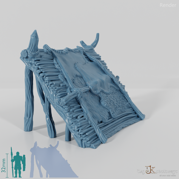 Wooden weather protection