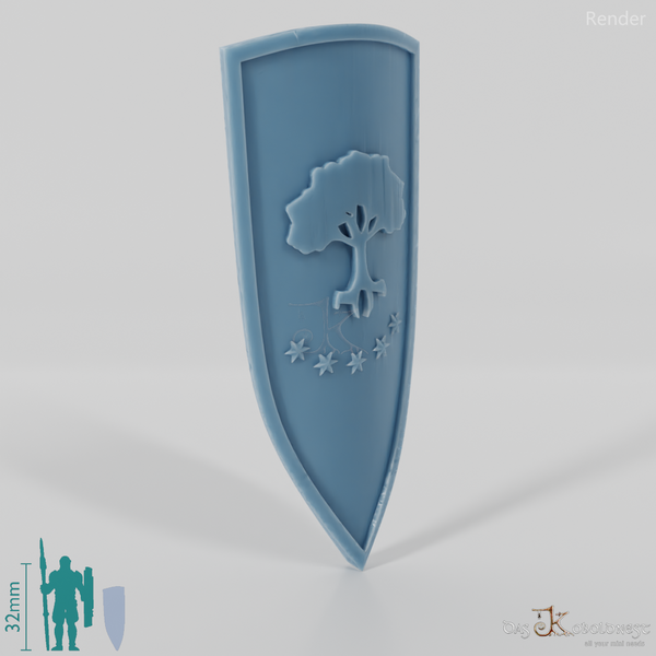 Human shield A, emblem with hand (Gonthan)