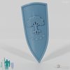 Human shield high handle A, emblem with hand (Gonthan)