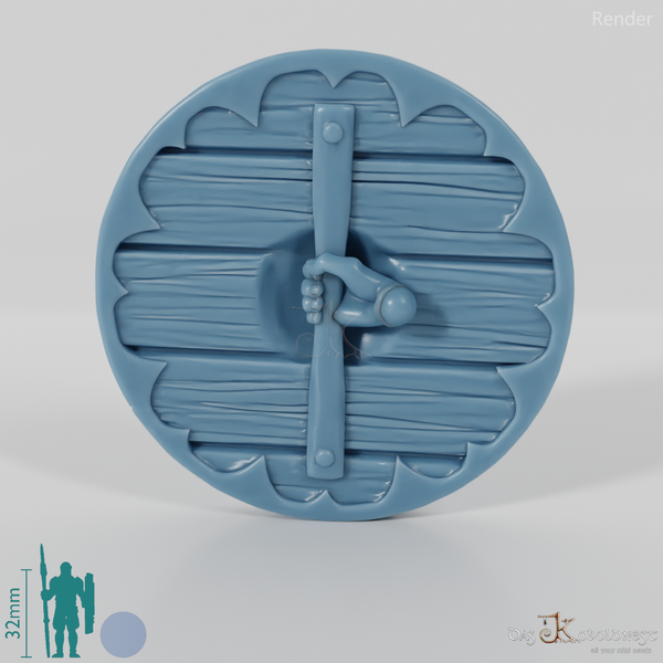 Horsemen shield 1 with hand