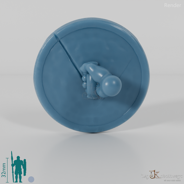 Halfling shield B with hand