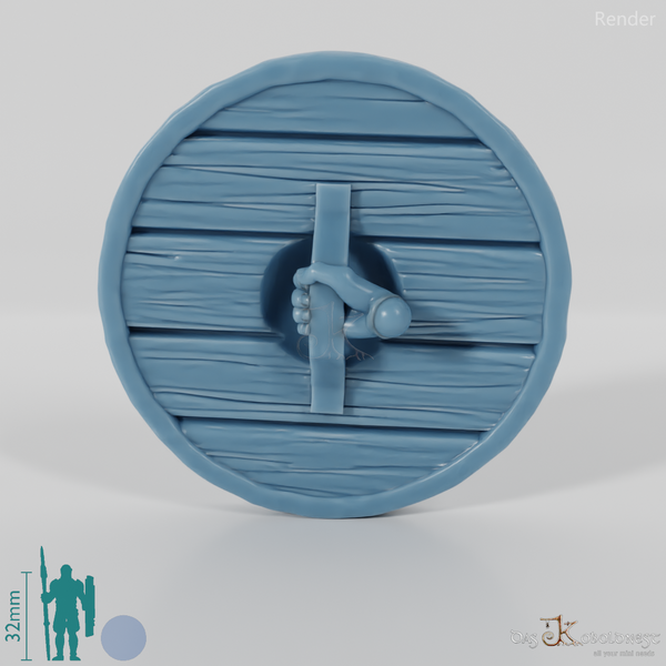 Horsemen shield 3 with hand