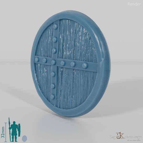 Halbling-Schild C mit Hand