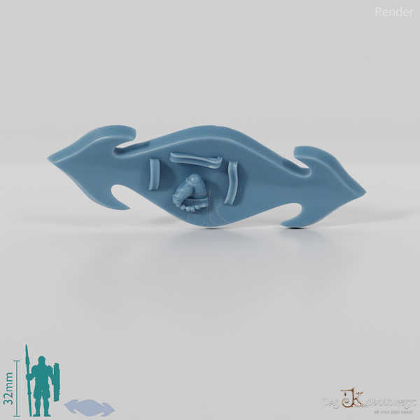 Fairy Shield - Held horizontally with hand