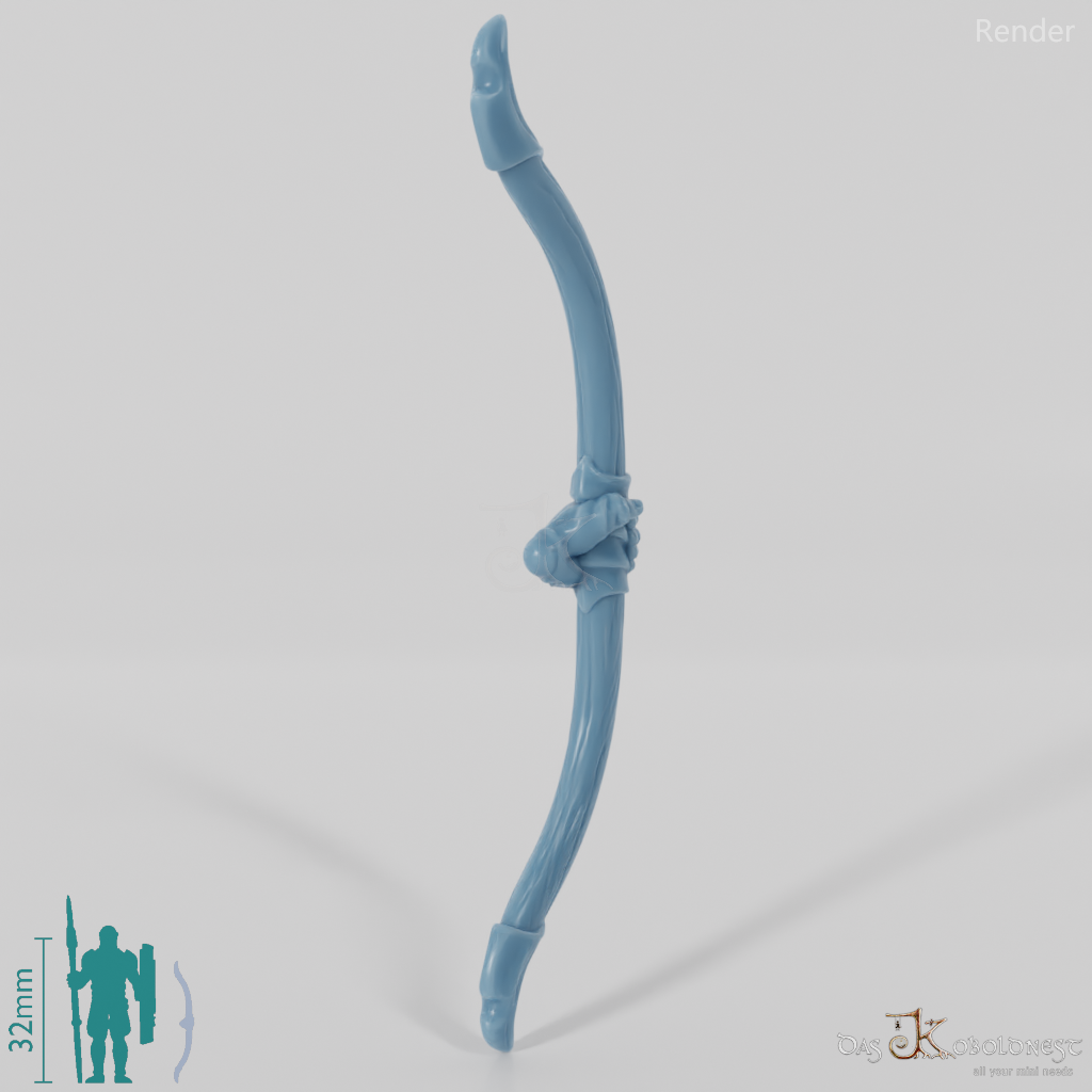 Elven bow - short bow with hand