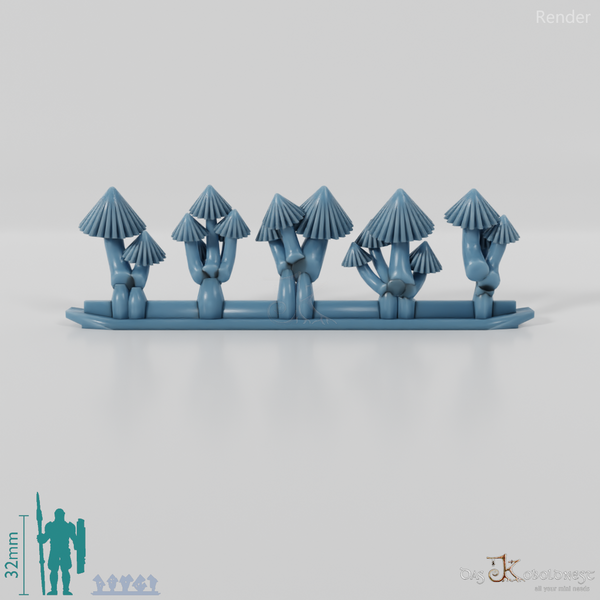 Mushrooms 5 (Curved)