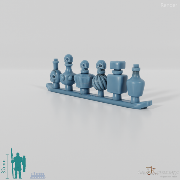 Bottle - Skull Bottles 1