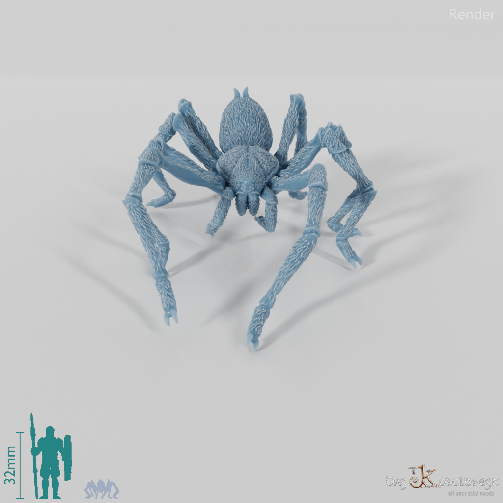 Giant spider A, small